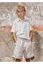 Boy's Polo Collar T-Shirt Stone 6162 - 2