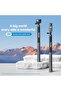 TELESIN 3rd Gen 3M Carbon Fiber Selfie Stick – Ultra Long 300cm Waterproof Monopod for Action Cams - 3