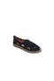 450 Women's Black Rubber Laced Daily Comfort Shoes - 4
