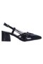 Byn Ayışığı By28 Black Patent Leather Women's 6cm Heeled Shoes - 2