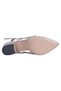 Byn Ayışığı By27 Cream Patent Leather Women's 6cm Heeled Shoes - 4