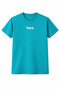 Unisex Oversized Thi̇nk B Printed T-Shirt %100 P Cotton Crew Neck Casual Streetwear T-Shirt