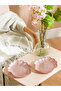 Cupcake Figured Glass Snack Bowl Set of 2 - 16 cm