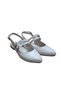 Double Straps Buckle Detail Ballet Flats Look Women's Sandals - 3