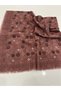 Brick Color Organic Cotton Soft Scarf