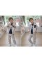 Men's Jacket Badi̇ Pants 3-Piece Set 26Ydmb417475274173 - 2