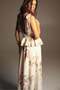 Linen-blend tie-strap dress - 4
