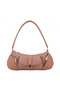 Beige Lock Detailed Women's Sleeve Bag Si |   Beige Mt1539 - 6