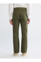 Khaki Standard Fit Men's Trousers - 4