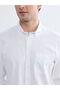 White Regular Fit Men's Shirt from Giyçık Store - 3