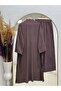 Algın Bilekleri Drawstring Long Trousers Suit-Ek592.4 Coffee - 7