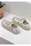 26Y312-1 Printed Canvas Sneakers Women's Sneakers - 5