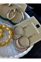 3 Pcs Colorful Women's Earrings - 3