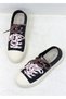 26Y363 Double Lace Canvas S Sneakers Sports Shoes for Women - 4