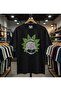 Yaprak Face Printed 100% Cotton Regular Fit Crew Neck T-Shirt