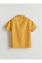Lcw Kids Yellow Striped Boy's Shirt and Pants 2Pcs - 3