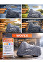 Gra Table Runner 200 Rear Bag Compatible Motorcycle Tarpaulin Waterproof Tarpaulin, Cover, Gray - 4