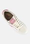 Women Lace Up Casual Shoes, White - 3