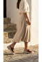 Double Buckle Detail High Wedge Heel Lu Suede Comfortable Women's Summer Slipper Sandals - 7