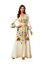 Zahra Embroidered Velvet-Touch Maxi - 5