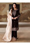 Maroon Velvet Top Bottom & Dupatta - HRT5527 | Maroon-Size:L-40-Inches