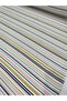 150 En White with Colorful Stripes on White Background Viscose&Cotton - 6