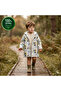 Sweat-Proof Reversible Boys' Raincoat 2-5 Years Old 100% Cotton Muslin Lined
