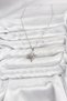 316l steel silver color zircon stone pole star model women necklace - 3