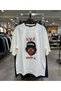 N.W.A Işık Eyes Printed 100% Cotton Regular Fit Crew Neck T-Shirt