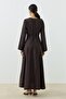 Seranova Dress Brown - 4