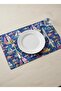 Digital Print Pieces of Stain Resistant Marin Dream 30X45 Placemat - 2