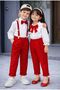Red and white sibling outfit (price per piece) – ages 2/10 - 31667 - 3