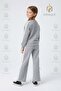 Girls' Zero Collar Bow Detail Trained Sweat Suit - 2