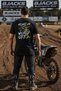 For Motocross Enthusiasts "Helmet on World Off " Oversized Premium Unisex T-Shirt - 2