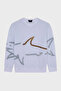 Paul & Shark Logo Printed Stretch Cotton Pack Regular Fit Crew Neck Sweat Men's Sweat 24411881 010 - 6