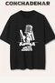 Arctic Monkeys Printed Premium Oversized Cotton Lu T-Shirt