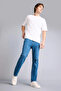 G2718Axnm28 Blue Sergio Regular Fit Normal Waist Trousers - 2