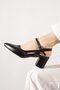 Geran Yan Arka Open With Scarf Women's Shoes Black Skin - 3