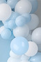 Macaron Blue Balloons 20 Pieces Birthday Party Decoration - 2
