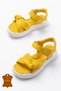 Genuine Leather Orthopedic Velcro Girls' Shoes Sandals