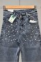 Blue Stone Embroidered İ Flared Ean Pants (9-12 Years) - 3