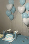 Macaron Blue Balloons 20 Pieces Birthday Party Decoration - 3