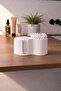 Minimalist Cotton & Ear Swab Organizer – Bathroom Organizer – Modern Makeup Stand for Modern Women - 3