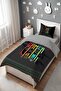 Game Enthusiast Patterned Single Baby Kids Bedding Set - 3