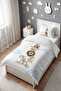 Little Friends Tower Patterned Single Baby Kids Bedding Set - 3
