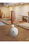 Wooden Strappy Steel Blade Pizza Cutter Pizza Roulette 1 Piece - 2
