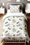 Little Dragons Patterned Single Baby Kids Bedding Set - 2