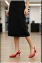 Genuine Leather Open Back Sitiletto for Engagement, Wedding and Special Occasions - 5