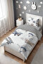 Sky Adventure Patterned Single Baby Kids Bedding Set - 3