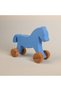 Wheeled Horse Wooden Toy Decor - 2